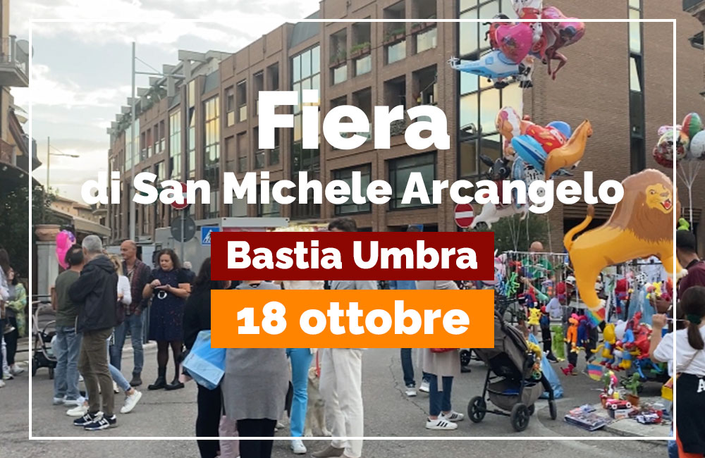 Bastia Umbra – Fiera di San Michele Arcangelo 2026